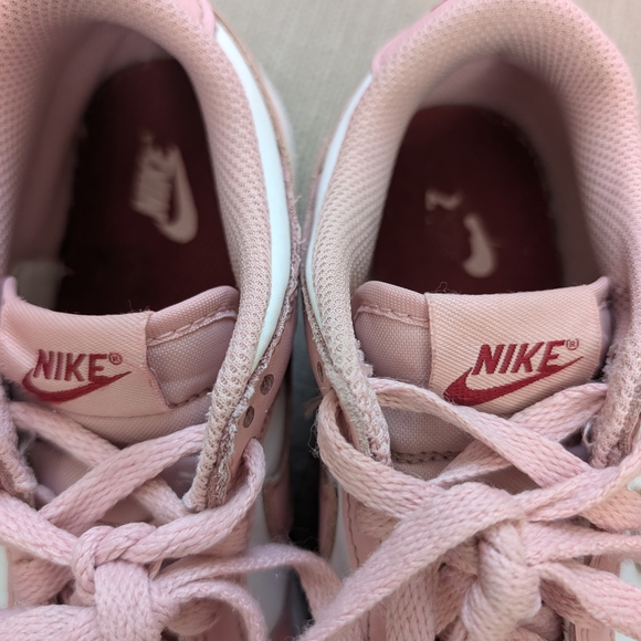 Pre-owned Nike Kids Pink and White Sneakers - Picture 10 of 11